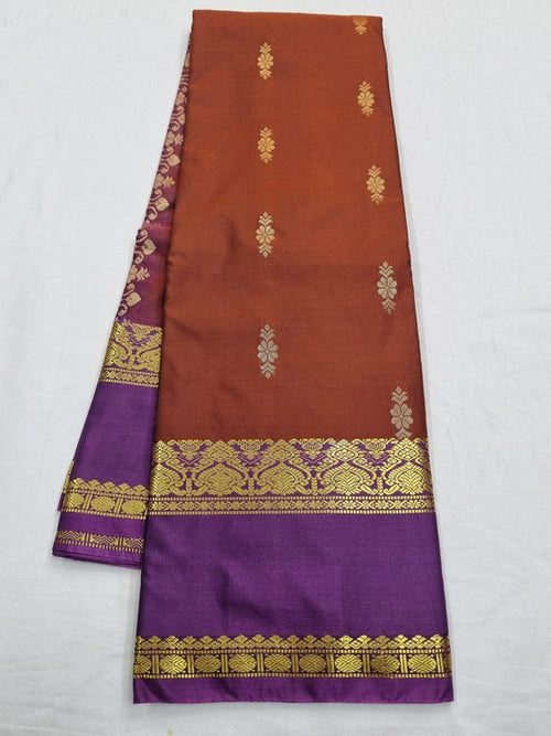 Kanchipuram Blended Semi Fancy Silk Saree 631 – Kanchipuram Lakshaya Silks