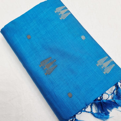 Kanchipuram Blended Fancy Taser Silk Saree 414 – Kanchipuram Lakshaya Silks