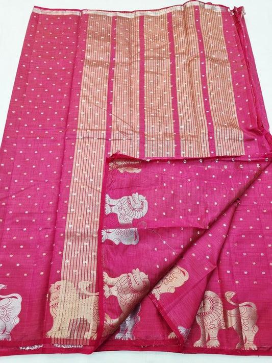Kanchipuram Blended Fancy Taser Silk Saree 421 – Kanchipuram Lakshaya Silks