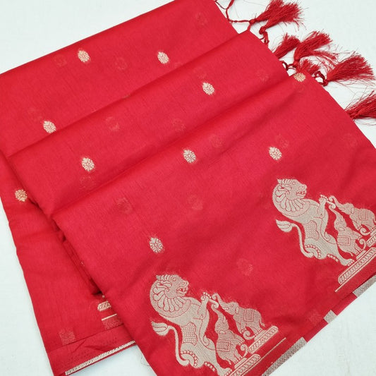 Kanchipuram Blended Fancy Taser Silk Saree 430