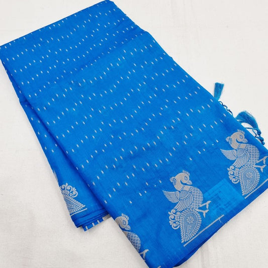 Kanchipuram Blended Fancy Taser Silk Saree 437