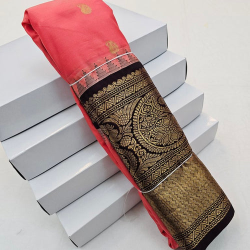 Trending Gadwal Korvai Fancy Sarees 206 – Kanchipuram Lakshaya Silks