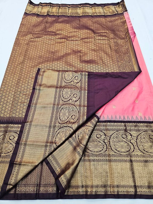 Trending Gadwal Korvai Fancy Sarees 206 – Kanchipuram Lakshaya Silks