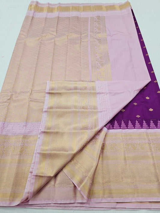Trending Gadwal Korvai Fancy Sarees 227 – Kanchipuram Lakshaya Silks