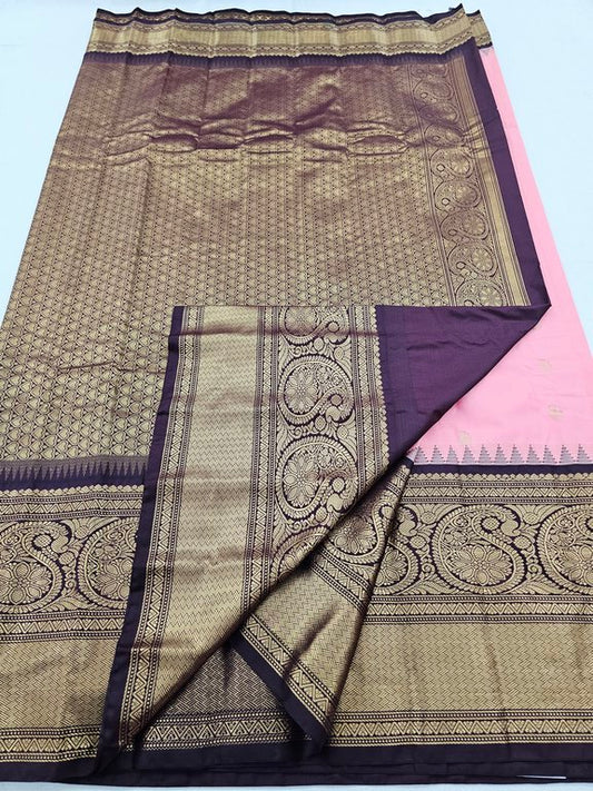 Trending Gadwal Korvai Fancy Sarees 229 – Kanchipuram Lakshaya Silks