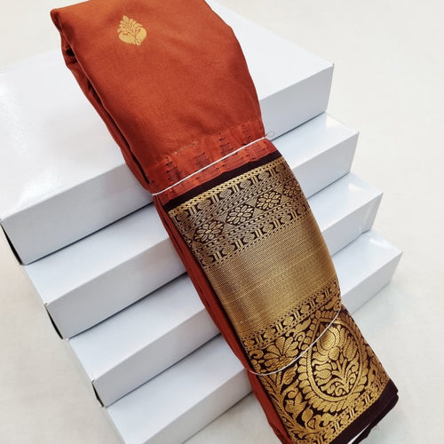 Kanchipuram Blended Semi Gadwal Silk Sarees 334 – Kanchipuram Lakshaya Silks