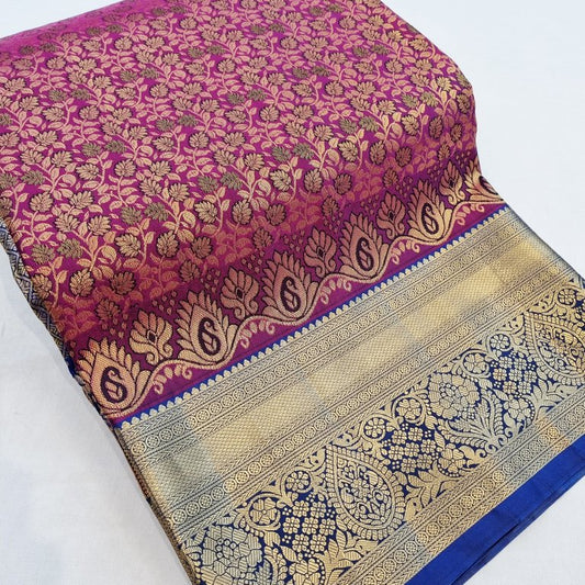 Kanchipuram Blended Bridal Silk Sarees 219