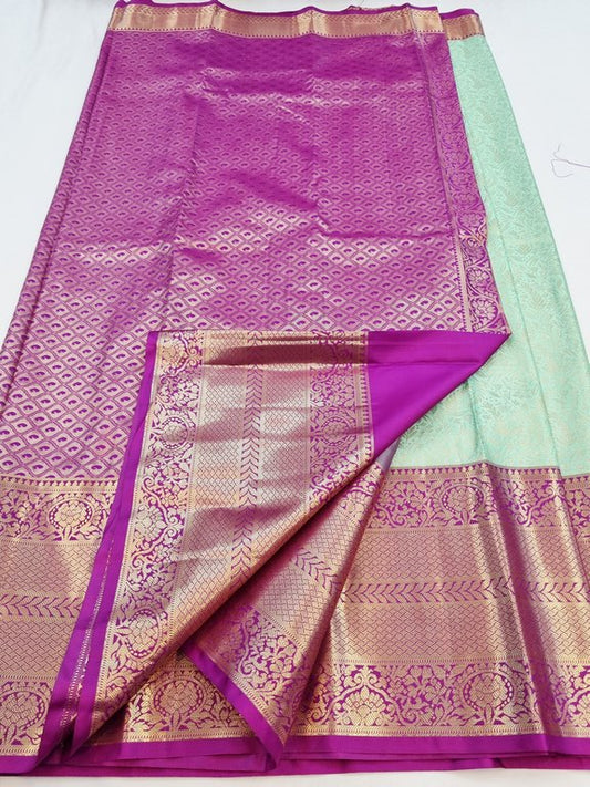 Kanchipuram Blended Bridal Silk Sarees 225