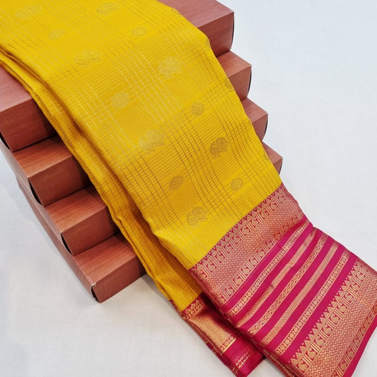 Kanchipuram Blended Bridal Silk Sarees 226