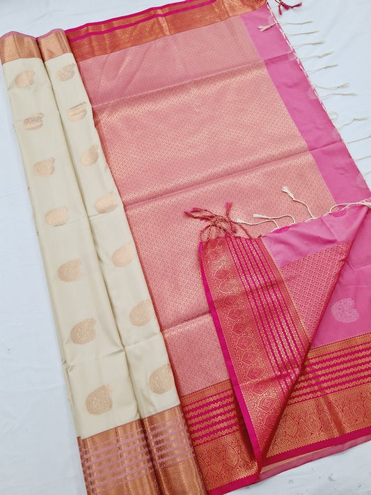 Kanchi Blended Semi Soft Silk Saree 637
