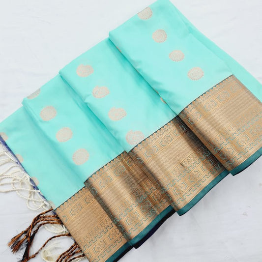 Kanchi Blended Semi Soft Silk Saree 638