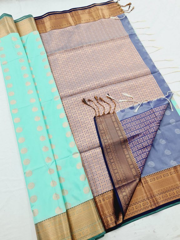 Kanchi Blended Semi Soft Silk Saree 638