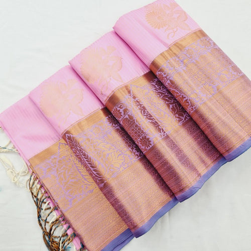 Kanchi Blended Semi Soft Silk Saree 644 – Kanchipuram Lakshaya Silks