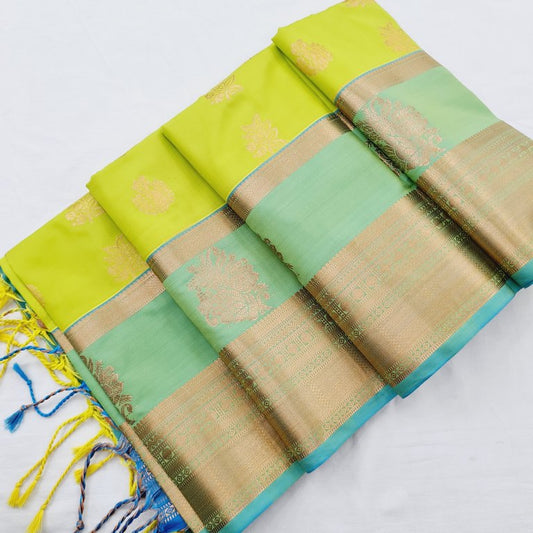 Kanchi Blended Semi Soft Silk Saree 653
