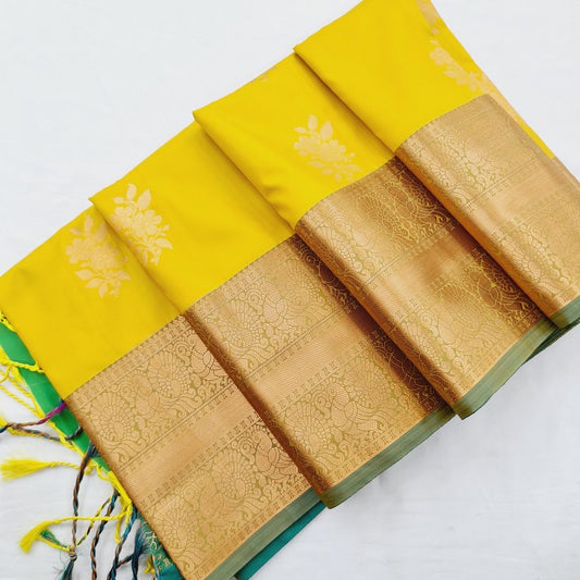 Kanchi Blended Semi Soft Silk Saree 656