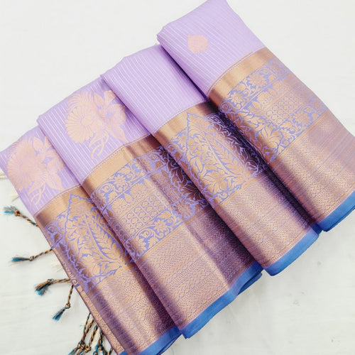 Kanchi Blended Semi Soft Silk Saree 659 – Kanchipuram Lakshaya Silks