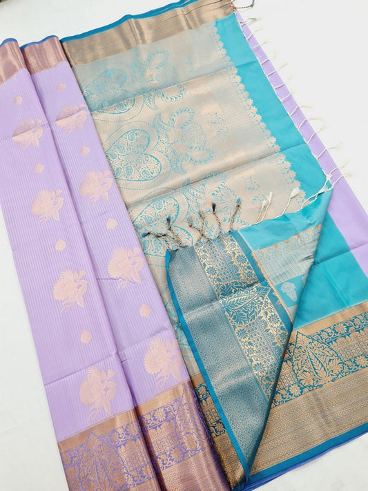 Kanchi Blended Semi Soft Silk Saree 659 – Kanchipuram Lakshaya Silks