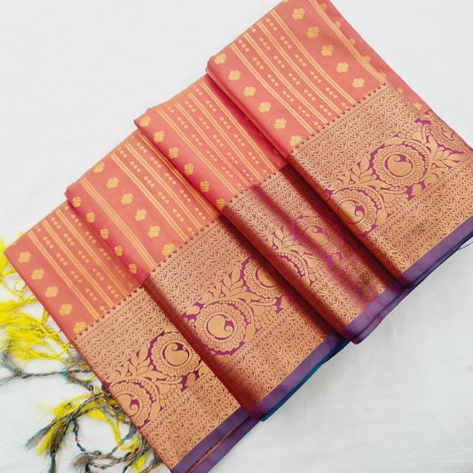 Kanchi Blended Semi Soft Silk Saree 663