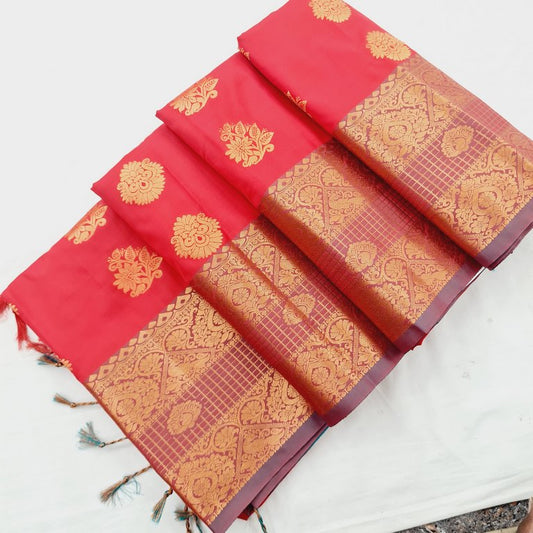 Kanchi Blended Semi Soft Silk Saree 669