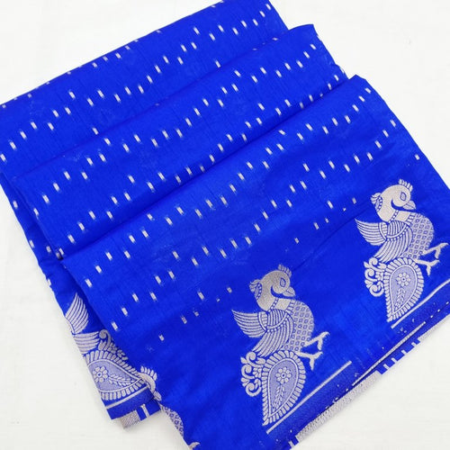 Kanchipuram Blended Trendy Tussar Silk Saree 461 – Kanchipuram Lakshaya Silks