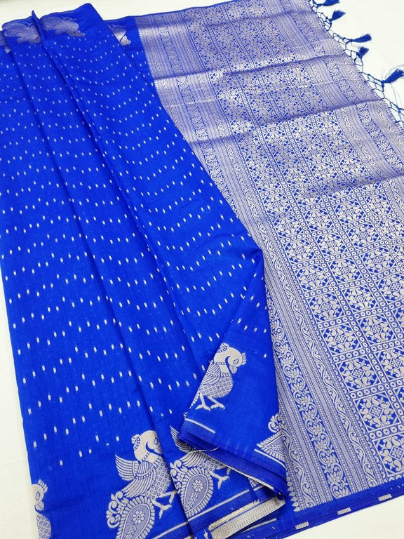 Kanchipuram Blended Trendy Tussar Silk Saree 461