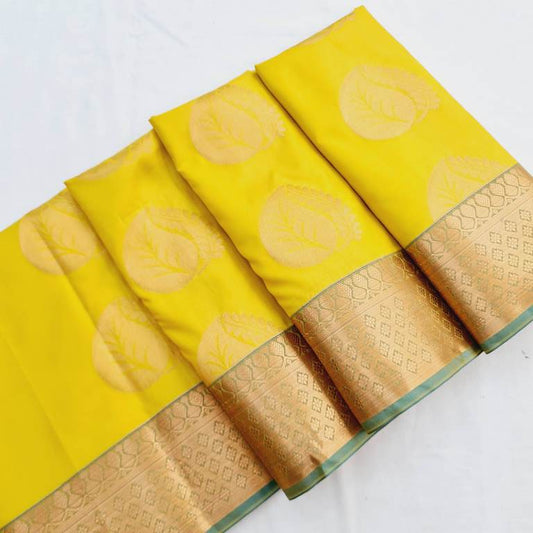 Kanchi Blended Trendy Soft Silk Saree 764