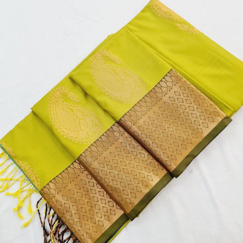 Kanchi Blended Trendy Soft Silk Saree 767 – Kanchipuram Lakshaya Silks