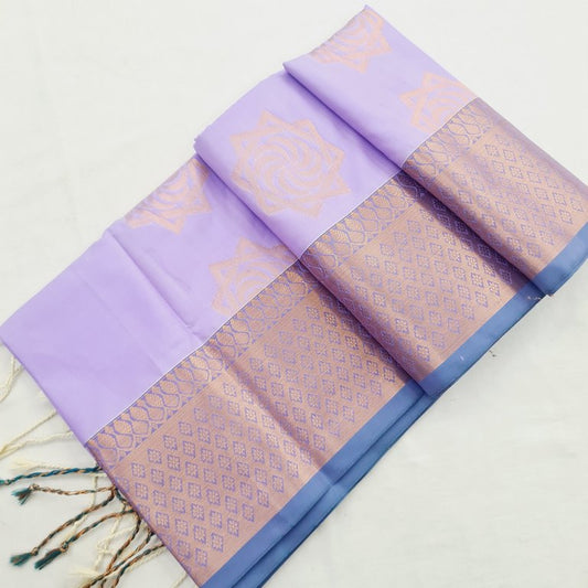 Kanchi Blended Trendy Soft Silk Saree 784