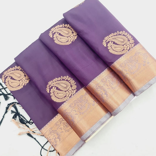 Kanchi Blended Trendy Soft Silk Saree 788