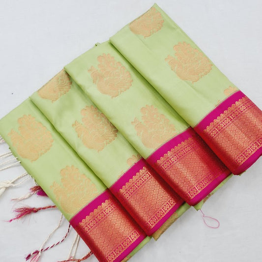 Kanchi Blended Semi Soft Silk Saree 677