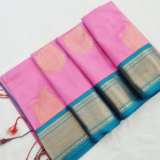 Kanchi Blended Semi Soft Silk Saree 678