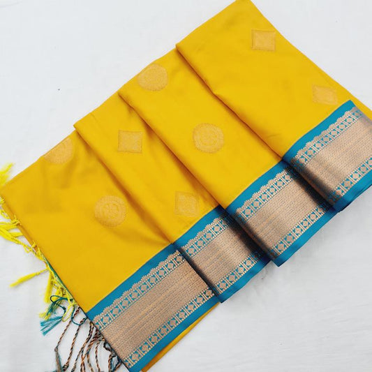 Kanchi Blended Semi Soft Silk Saree 680