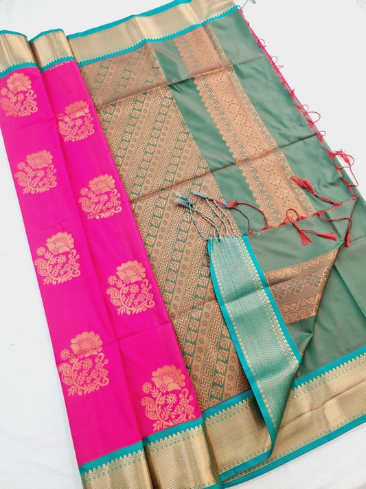Kanchi Blended Semi Soft Silk Saree 684