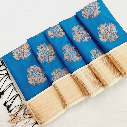 Kanchi Blended Semi Soft Silk Saree 689