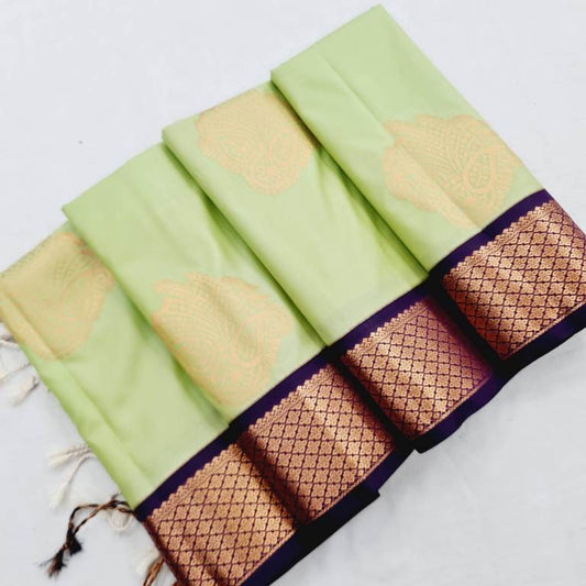 Kanchi Blended Semi Soft Silk Saree 693