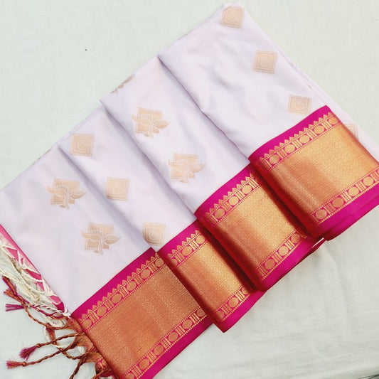 Kanchi Blended Semi Soft Silk Saree 698