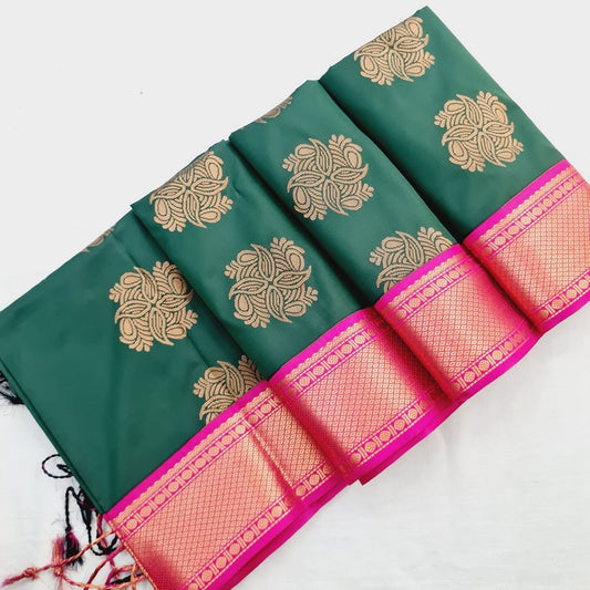 Kanchi Blended Semi Soft Silk Saree 700