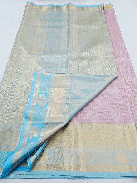 Kanchipuram Blended Tissue Silk Sarees 221