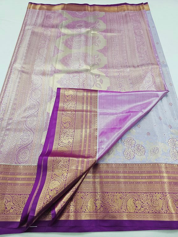 Kanchipuram Blended Tissue Silk Sarees 222