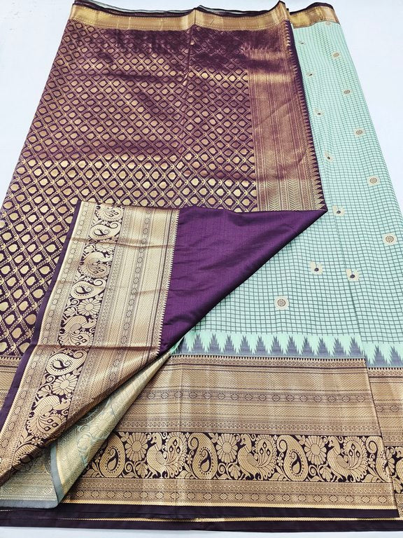 Kanchipuram Blended Bridal Silk Sarees 224