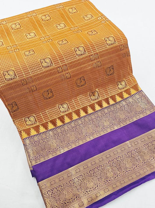 Kanchipuram Blended Bridal Silk Sarees 230
