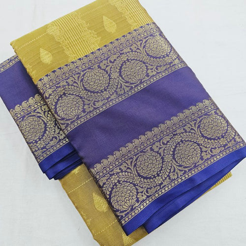Kanchi Blended Trendy Fancy Silk Saree 827 – Kanchipuram Lakshaya Silks