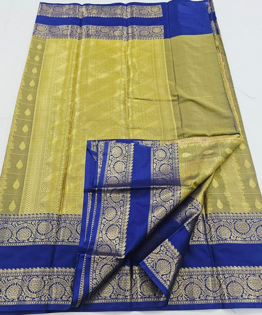 Kanchi Blended Trendy Fancy Silk Saree 827 – Kanchipuram Lakshaya Silks