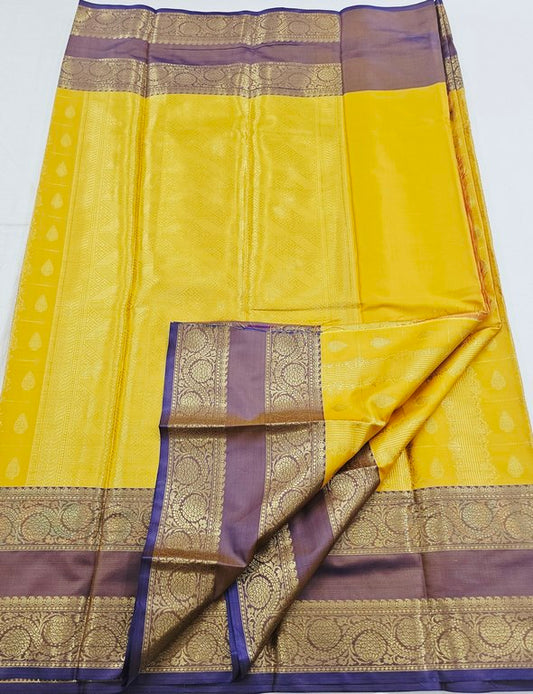 Kanchi Blended Trendy Fancy Silk Saree 828 – Kanchipuram Lakshaya Silks