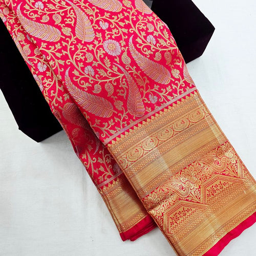 Kanchi Blended Bridal Silk Sarees 181 – Kanchipuram Lakshaya Silks