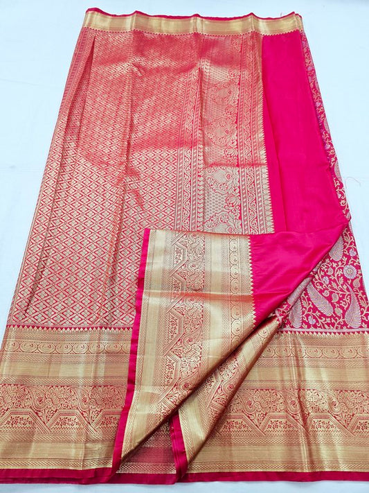 Kanchi Blended Bridal Silk Sarees 181 – Kanchipuram Lakshaya Silks