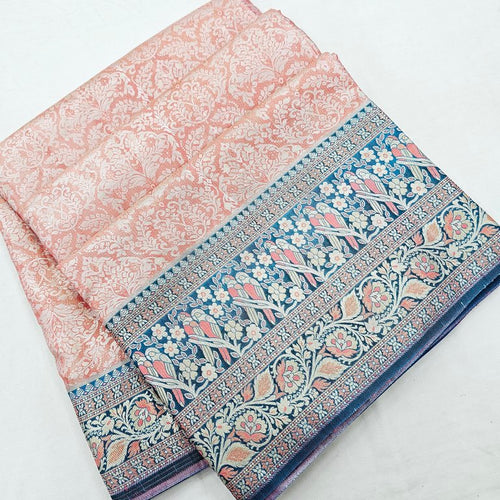 Kanchipuram Blended Korvai Tissue Silk Sarees 005 – Kanchipuram Lakshaya Silks