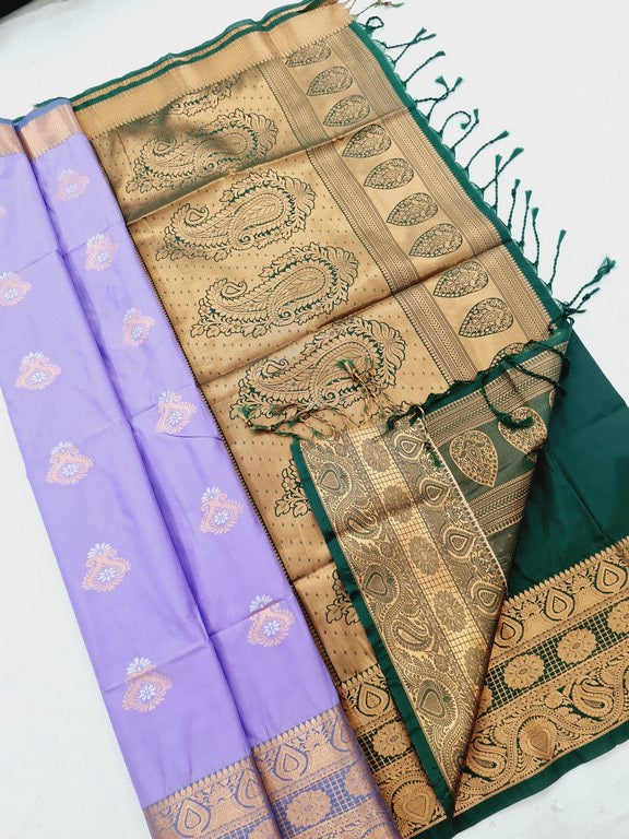 Kanchi Blended Fancy Soft Silk Sarees 251