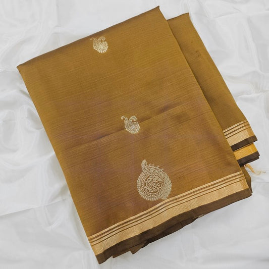 Kanchipuram Blended Minimal Soft Silk Saree 465