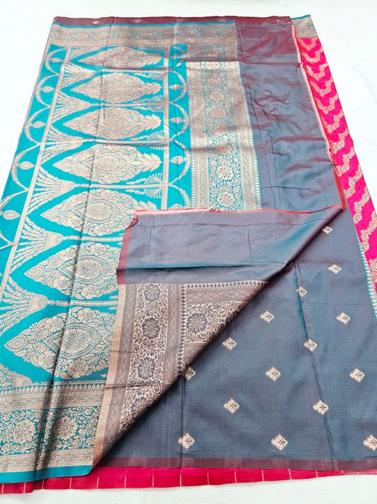 Kanchi Blended Semi Soft Silk Saree 711
